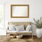 Parlor Gold Non-Beveled Custom Framed Bathroom Vanity Wall Mirror